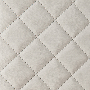 STANDOM Koženkové čalounění dveří vzor KARO T3 Ecru 5x5