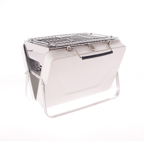 Přenosný kufříkový gril s příslušenstvím - Černá 2021015467037 