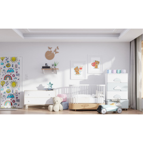 STANDOM Shrnovací dveře plastové plné s potiskem Děti KIDS 83 cm, 201,5 cm