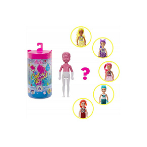 Panenka Barbie překvapení Chelsea Color Reveal Monochrom, Mattel GTT24 Panenka Barbie překvapení Chelsea Color Reveal Monochrom, Mattel GTT24