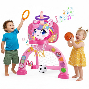 Lebula branka pro děti multifunkční vzdělávací 2v1 jednorožec