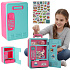 Lebula pokladnička sejf na heslo pin růžovo-modrý pro holčičku