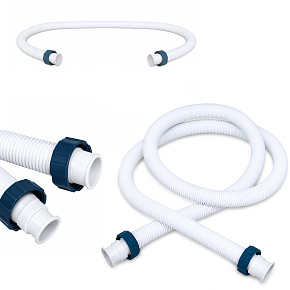 Lebula wąż do pompy basenowej 300cm z nakrętkami do pompy bestway intex 38mm Lebula wąż do pompy basenowej 300cm z nakrętkami do pompy bestway intex 38mm
