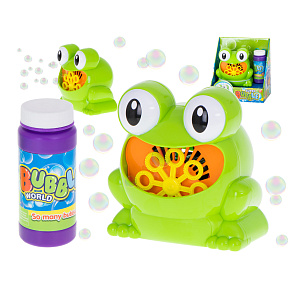 Automat na mýdlové bubliny tekutina žabka žába