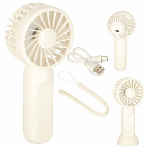 Stolní ventilátor mini ruční větráček přenosný USB 13,8 cm Stolní ventilátor mini ruční větráček přenosný USB 13,8 cm