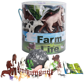 WOOPIE Zestaw Figurki Zwierzęta Farma 34 szt. WOOPIE Zestaw Figurki Zwierzęta Farma 34 szt.
