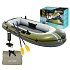 Inflatable boat Seahawk 2, 2-person, with pump and 2 oars, INTEX 66332