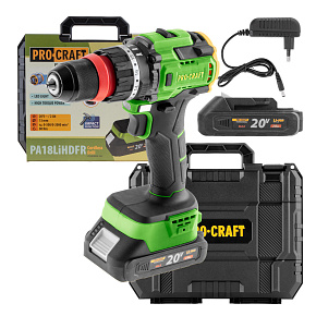 Aku vrtací šroubovák Procraft PA18LiH DFR Aku vrtací šroubovák Procraft PA18LiH DFR