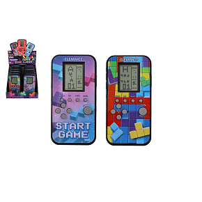 Digitální hra Brick Game - padající kostky hlavolam plast 7x14cm na baterie 2 barvy 12ks v boxu Digitální hra Brick Game - padající kostky hlavolam plast 7x14cm na baterie 2 barvy 12ks v boxu