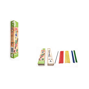 Mikádo společenská hra 41ks dřevo 25cm v dřevěné krabičce 5x27x3cm Mikádo společenská hra 41ks dřevo 25cm v dřevěné krabičce 5x27x3cm