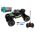 Auto RC Off-Road plast 26cm 27MHz dobíjecí pack+baterie se světlem zelené v krabici