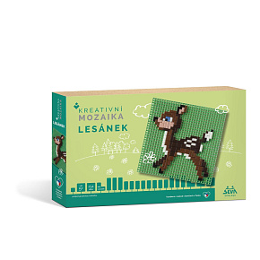 Kreativní mozaika Lesánek 254 dílků v krabici 24x16x3cm Kreativní mozaika Lesánek 254 dílků v krabici 24x16x3cm