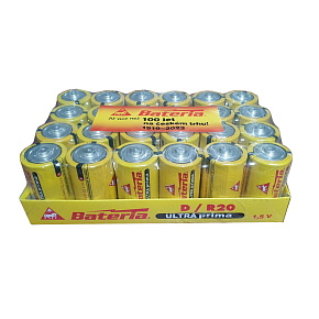Bateria baterie D/R20 - 24ks Bateria baterie D/R20 - 24ks