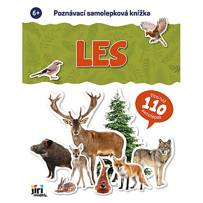 Poznávací samolepková knížka Les Poznávací samolepková knížka Les