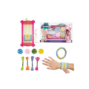 Kreativní sada vytvoř si náramek s korálky v krabičce 25x15x3cm