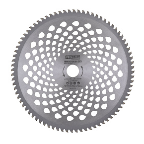 Nůž křovinořezu (kotouč) (D255*25.4) 80T PROCRAFT Nůž křovinořezu (kotouč) (D255*25.4) 80T PROCRAFT