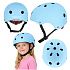 Dětská cyklistická helma Trike Fix, dětská, nastavitelná, LED, M 55-58 cm, modrá