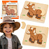 VIGA Dřevěné Puzzle - Můj Kamarád Koník