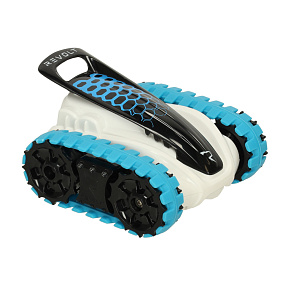 Auto na dálkové ovládání pásový vůz RC REVOLT TG1006 High-Performance Track Racer 2.4GHz LED Off-Road Dosah až 40m modrý