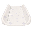 Přebalovací podložka pevná profilovaná nástavba 85x50 cm na postýlku komodu hvězdičky ECOTOYS