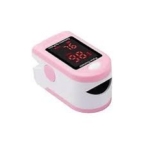 Y Pulzní oxymetr pro kontrolu nad okysličením krve- růžový
