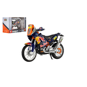 Motorka Bburago KTM 450 Rally (Dakar Rally) kov/plast 12cm v krabičce 17x11x7cm Motorka Bburago KTM 450 Rally (Dakar Rally) kov/plast 12cm v krabičce 17x11x7cm