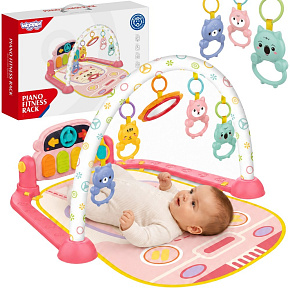 WOOPIE BABY Edukační Interaktivní Hrací Podložka s Pianem pro Kojence 3v1 WOOPIE BABY Edukační Interaktivní Hrací Podložka s Pianem pro Kojence 3v1