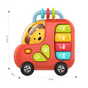 WOOPIE BABY Interaktivní Pianko Autobus Lev Hudební Varhánky Zvuky Světla 18m