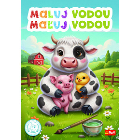 Maluj vodou omalovánky Farma 21x30cm