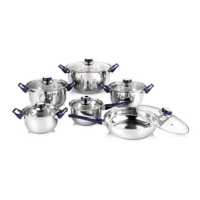 Sada nerezového nádobí CELESTE, 12 ks