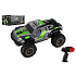 Auto RC pick up terénní plast 25cm 2,4GHZ na baterie šedo-zelený v krabici 32x14x18cm