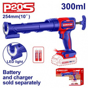 Aku vytlačovací pistole 20V 300ml solo Aku vytlačovací pistole 20V 300ml solo
