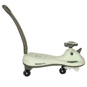 Gravitační jezdítko LED Swing FIX S1 skútr s rukojetí šedý max 65 kg