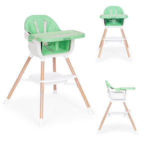 Child feeding chair 2-in-1, green, ECOTOYS