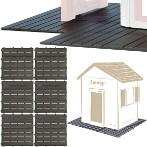SMOBY Podlaha do Domečku 6 částí