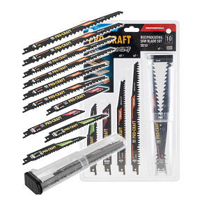 Sada pilových plátků do pily ocasky Procraft SB10 Sada pilových plátků do pily ocasky Procraft SB10