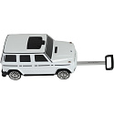 Lebula kufřík jezdítko pro děti auto mercedes g-class 3v1 bílý