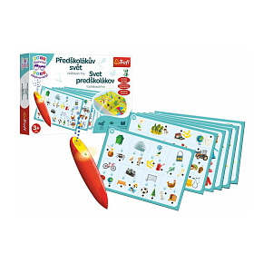 Malý objevitel Předškolákův svět + kouzelná tužka edukační společenská hra v krabici 33x23x6cm Malý objevitel Předškolákův svět + kouzelná tužka edukační společenská hra v krabici 33x23x6cm
