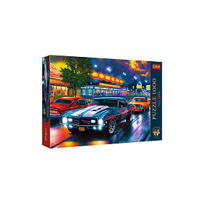 Puzzle Premium Plus: Noční jízda 1000 dílků 68,3x48cm v krabici 40x27x6cm