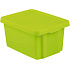 Úložný box ESSENTIALS 16l s víkem zelený