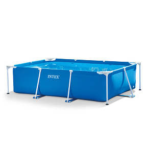 Large rectangular frame garden pool 2.6 × 1.6 m INTEX