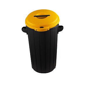 Eco Solution – Odpadkový koš s víkem 35L - Žlutý