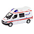 Kovová sanitka - auto se zvukem a světlem