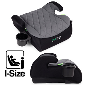 Car Booster Seat for Children i-SIZE Height 125-150 cm Cup Holder ECOTOYS