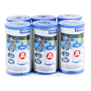 Filtr filtry typ A - do čerpadla bazénu INTEX 29000 - 6 kusů Filtr filtry typ A - do čerpadla bazénu INTEX 29000 - 6 kusů