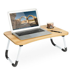 Skládací stolek pod notebook do postele podstavec