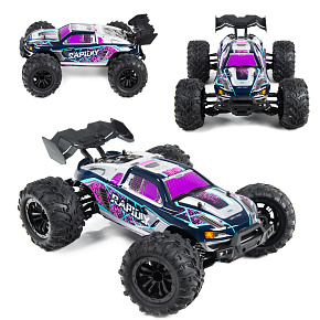 Lebula dálkově ovládané auto RC 4x4 terénní na dálkové ovládání velké měřítko 1:16 rapidly purple
