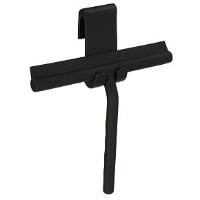 Stěrka na vodu páry na okna sprchových kabin černá silikonová Stěrka na vodu páry na okna sprchových kabin černá silikonová