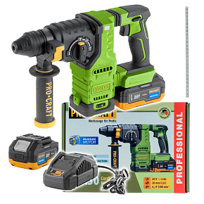 Aku vrtací kladivo Procraft PHA30-1B SDS Plus