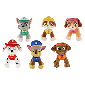 Figurka Tlapková patrola/Paw patrol plyš 6 druhů